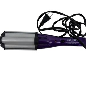 Bed Head Wave Artist Deep Waver Women Purple Ceramic Hair Styling Tool